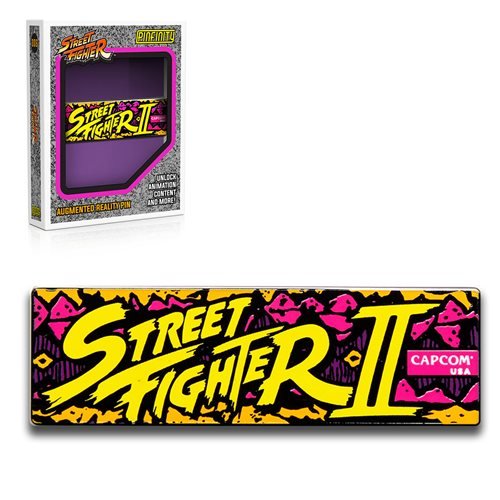 Street Fighter Ryu Augmented Reality Enamel Pin