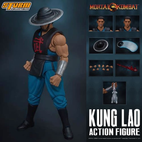 Mortal Kombat Kung Lao 1:12 Scale Action Figure – Wanted Pops