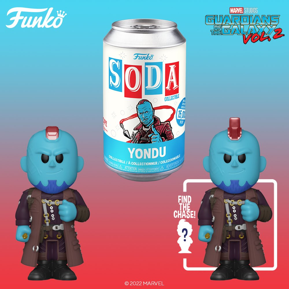 Funko Soda Guardians of The Galaxy Vol. 2 Yondu 1:6 Chance of Chase Li