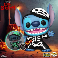 Lilo & Stitch Skeleton Stitch POP! Vinyl Figure - EE Exclusive Chase Variant