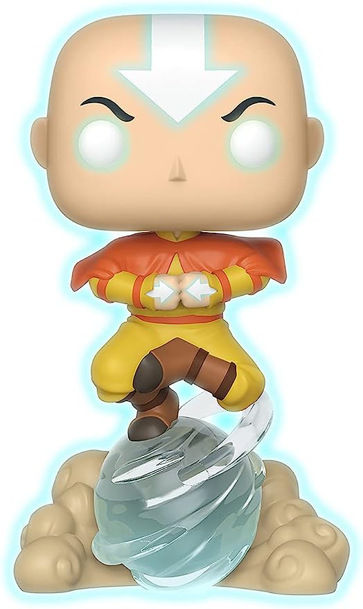 Funko POP! Animation: Avatar The Last Airbender - Aang on Airscooter Exclusive (Special Edition) #541