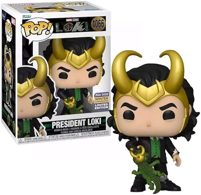 Funko POP! Loki: President Loki 1066 Winter Convention 2022 Exclusive