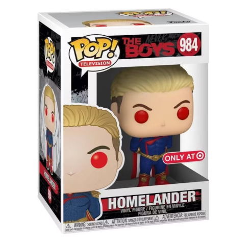Funko POP! Television The Boys Homelander Target Exclusive Figure #984
