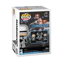 RoboCop Metallic Funko POP! Vinyl Figure #1638 - EE Exclusive