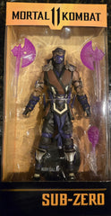 McFarlane Mortal Kombat 7" Sub Zero Winter Purple Variant Action Figure