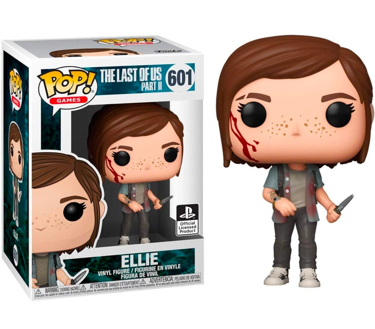 The Last of Us Part II: Ellie POP! Games Vinyl Figure