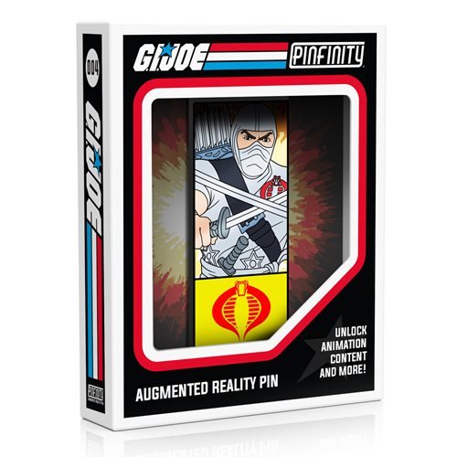 G.I. Joe Storm Shadow Augmented Reality Enamel Pin