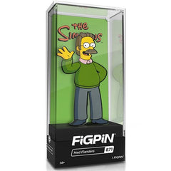 The Simpsons Ned Flanders FiGPiN Classic 3-Inch Enamel Pin