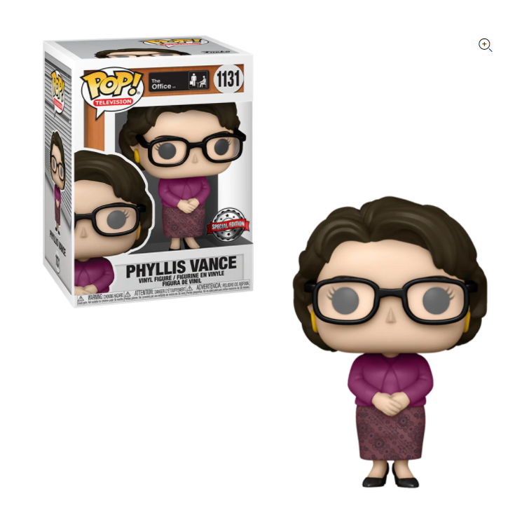 Funko POP! The Office - Phyllis Vance Vinyl Figure #1131 Special Edition Exclusive