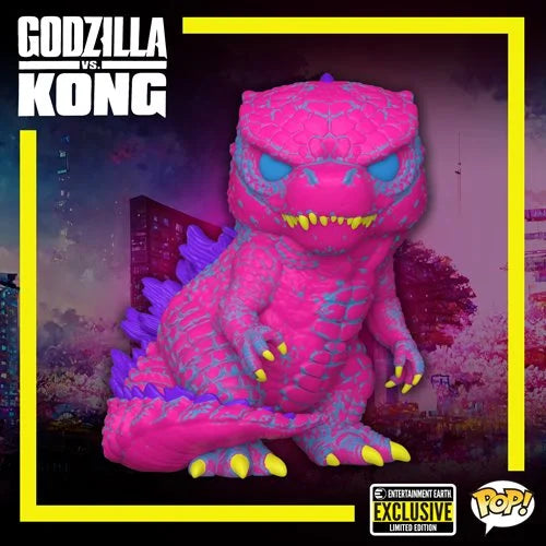 Godzilla vs. Kong Godzilla Blacklight POP! Vinyl Figure - EE Exclusive