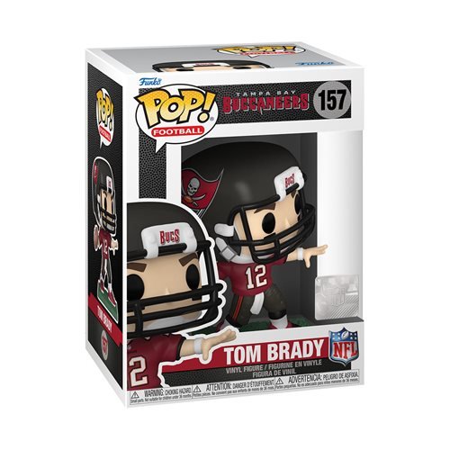 NFL Bucs Tom Brady (Home Uniform) Pop! Vinyl Figure