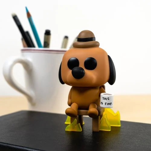 Exclusive This Is Fine Dog Pop! 