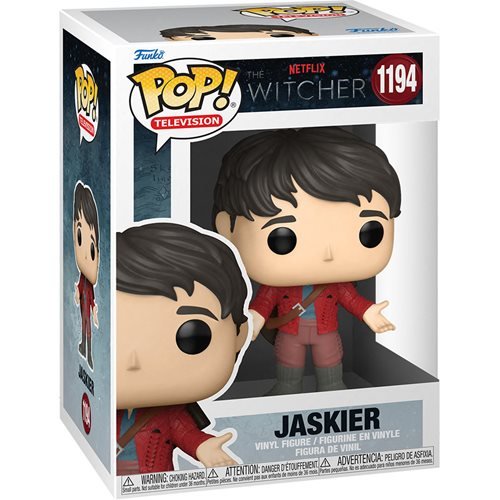 The Witcher Jaskier (Red Outfit) Pop! Vinyl Figure #1194