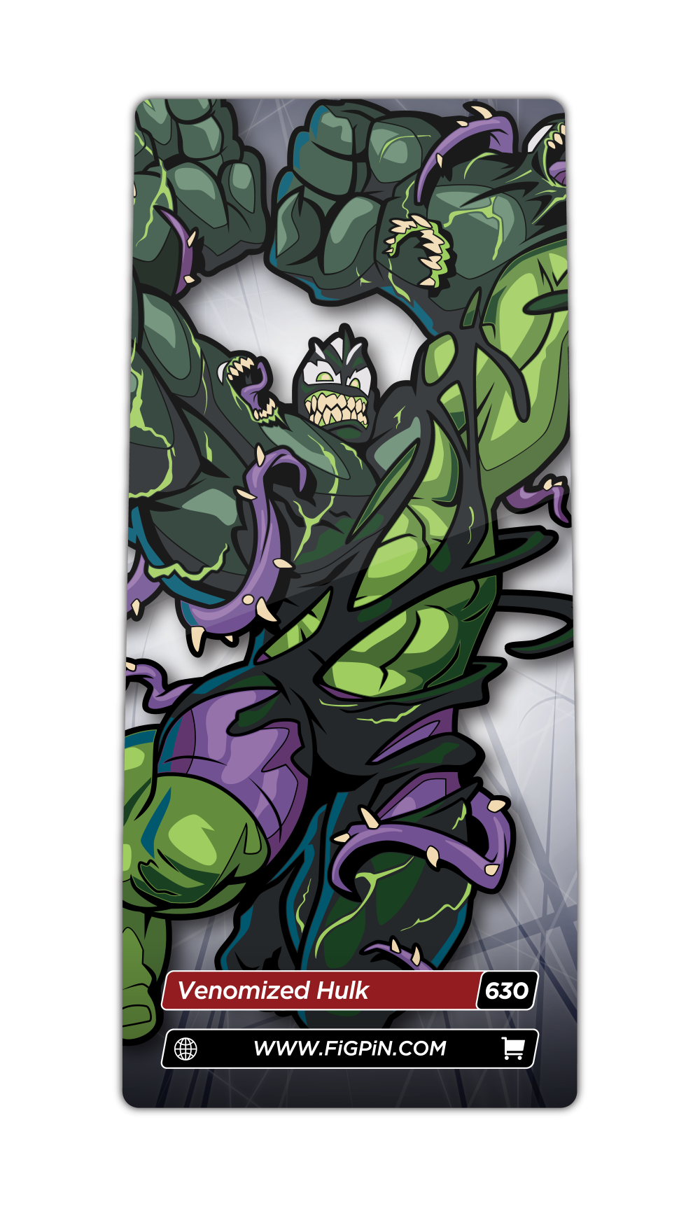 Spider-Man Maximum Venom: Venomized Hulk FiGPiN Exclusive #630