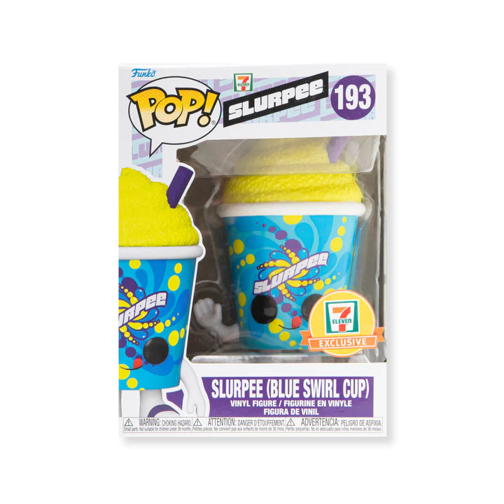 Slurpee Blue Swirl 7 Eleven Exclusive Pop! Vinyl Figure