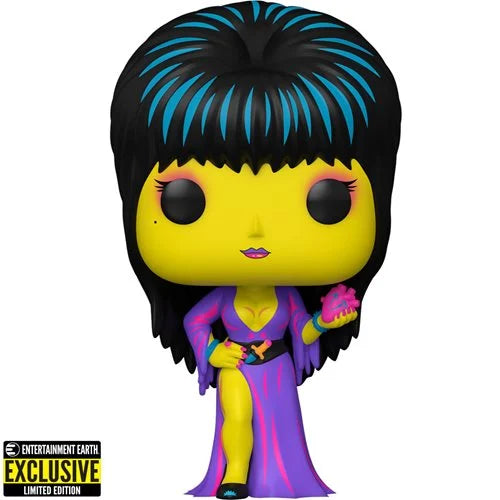 Elvira Black Light Pop! Vinyl Figure - EE Exclusive