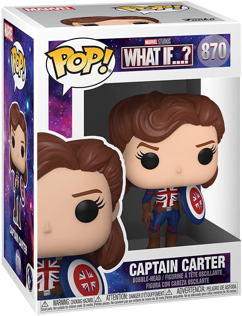 Marvel's What-If Captain Carter Pop! Vinyl Figure