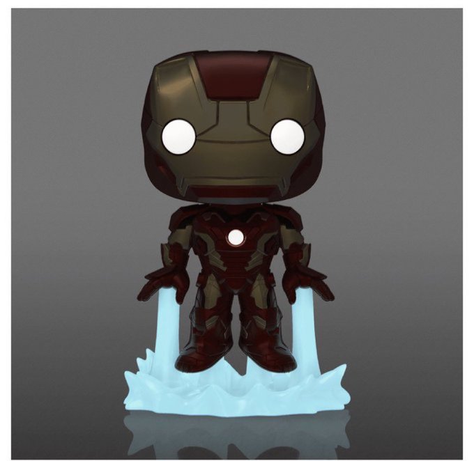 Funko Pop Marvel: What If? - Zombie Iron Man (Glow In The Dark