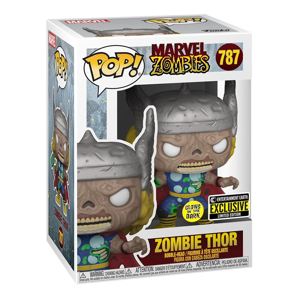 Marvel Zombies Thor Glow-in-the-Dark Funko Pop! Figure - Entertainment Earth Exclusive