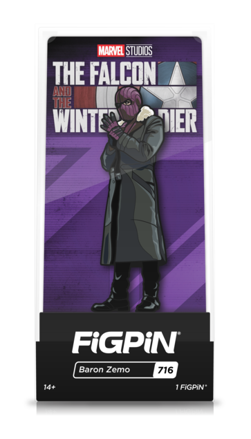 The Falcon and The Winter Soldier: Baron Zemo FiGPiN #716 Limited Edition