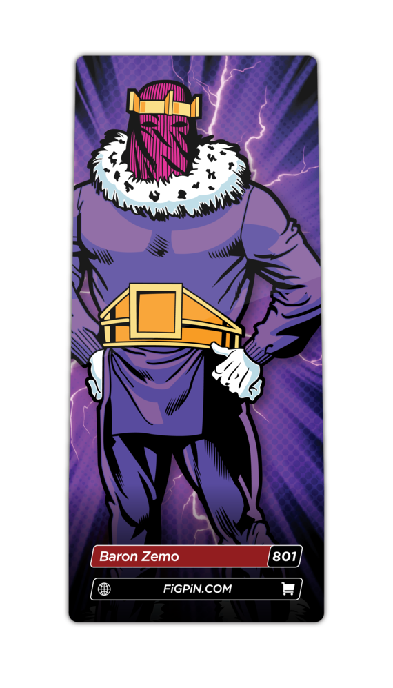 Marvel Classic Baron Zemo FiGPiN #801