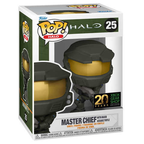 Xbox Gear Shop Exclusive Master Chief with MA5B Assault Rifle Funko POP! Vinyl Figure