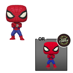Marvel Spider-Man Japanese TV Series Pop! Vinyl Figure - Previews Exclusive with Chance of Chase
