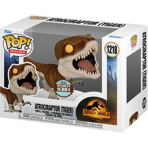 Jurassic World: Dominion Atrociraptor (Tiger) Pop! Vinyl Figure - Specialty Series