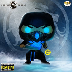 Mortal Kombat 2021: Sub-Zero GITD Pop! Vinyl Figure - EE Exclusive