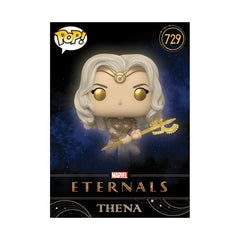 Eternals Thena Pop! Vinyl Figure with Collectible Card - EE Exclusive