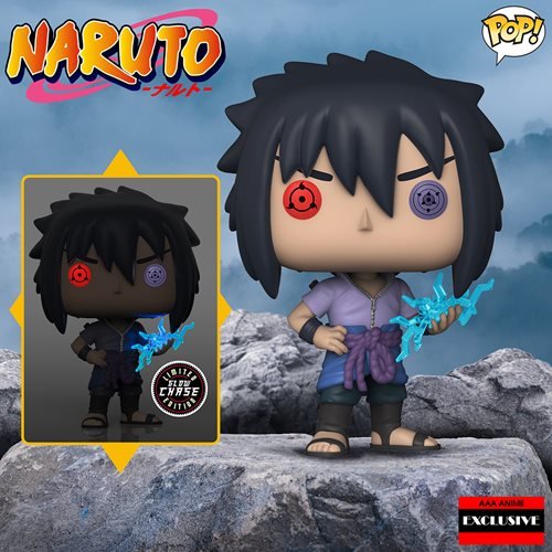 Naruto Sasuke Uchiha Rinnegan Pop! Vinyl Figure - AAA Anime Exclusive