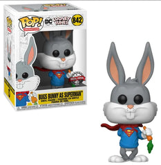 Funko POP! Looney Tunes - Bugs Bunny as Superman Vinyl Figure #842 Special Edition Exclusive