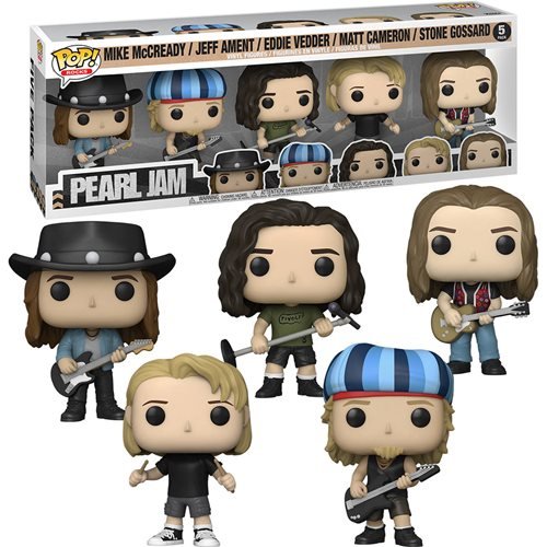 Pearl Jam POP! Vinyl Figure 5-Pack