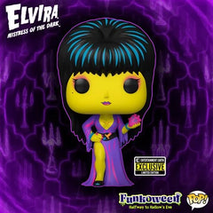 Elvira Black Light Pop! Vinyl Figure - EE Exclusive