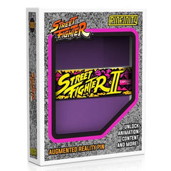 Street Fighter SF II Marquee Augmented Reality Enamel Pin