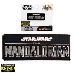 Star Wars: The Mandalorian Series Logo Enamel Pin - EE Exclusive