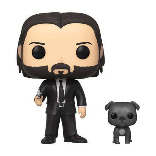 John Wick with Dog POP! Vinyl Figure and Buddy (Vaulted)