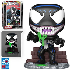 Marvel Venom Glow-in-the-Dark POP! Lethal Protector Comic Cover Vinyl Figure - Previews Exclusive (PRE-ORDER)