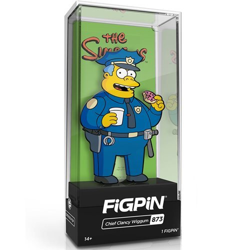 The Simpsons Chief Clancy Wiggum FiGPiN Classic 3-Inch Enamel Pin