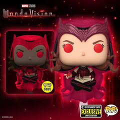 WandaVision Scarlet Witch Glow-in-the-Dark Pop! Vinyl Figure - EE Exclusive