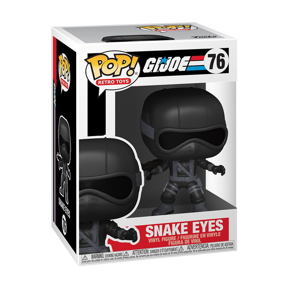 Funko Pop! Retro Toys: G.I. Joe - Snake Eyes V1